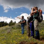 Family Hiking at Mountain Sky Guest Ranch