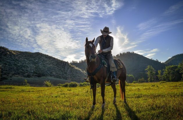 man on a horse