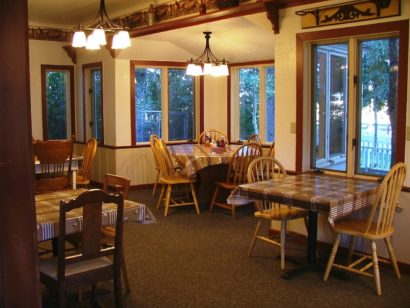 dining room with tables and chairs