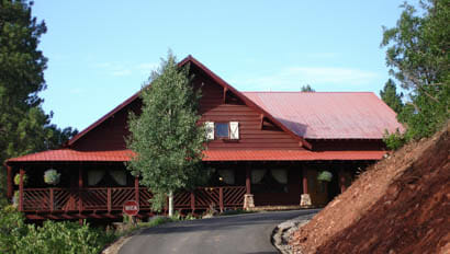 The lodge at Colorado Trail Ranch