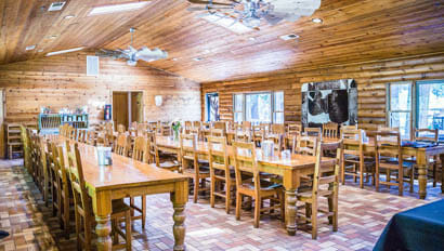 Dinning room at Greenhorn Ranch