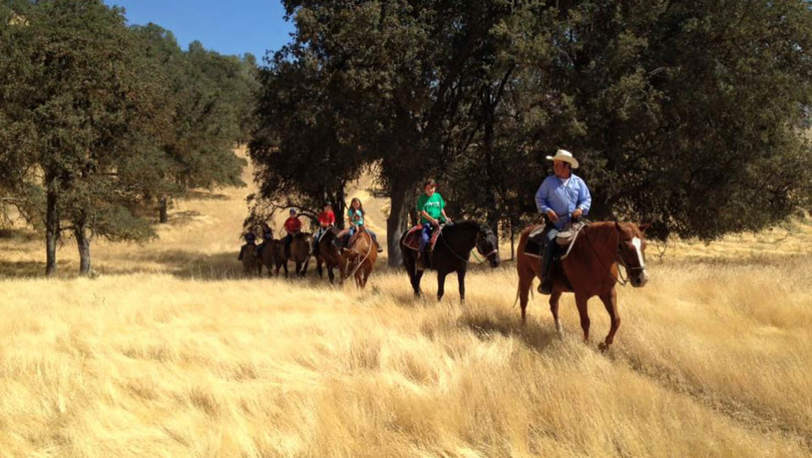 Trail ride at Rankin Ranch