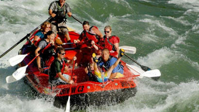 Spotted Horse Ranch white water rafting