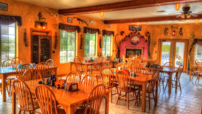 Dining room at Stagecoach Trail Guest Ranch