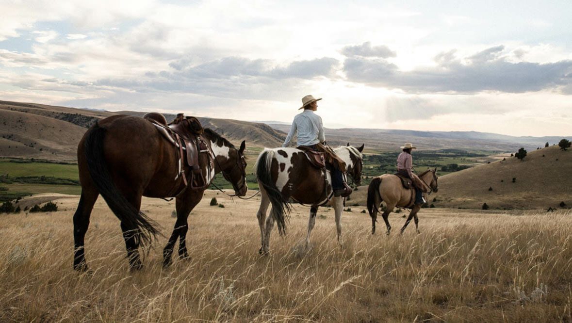Upper Canyon Cowgirl on a trail ride