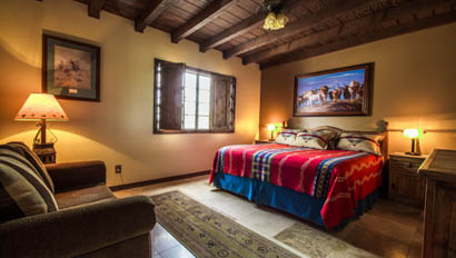 White Stallion lodge room