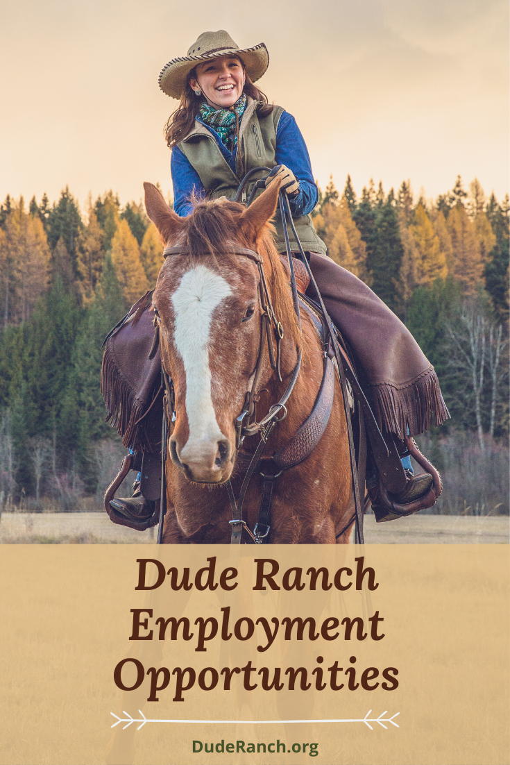 Dude Ranch Employment Opportunities