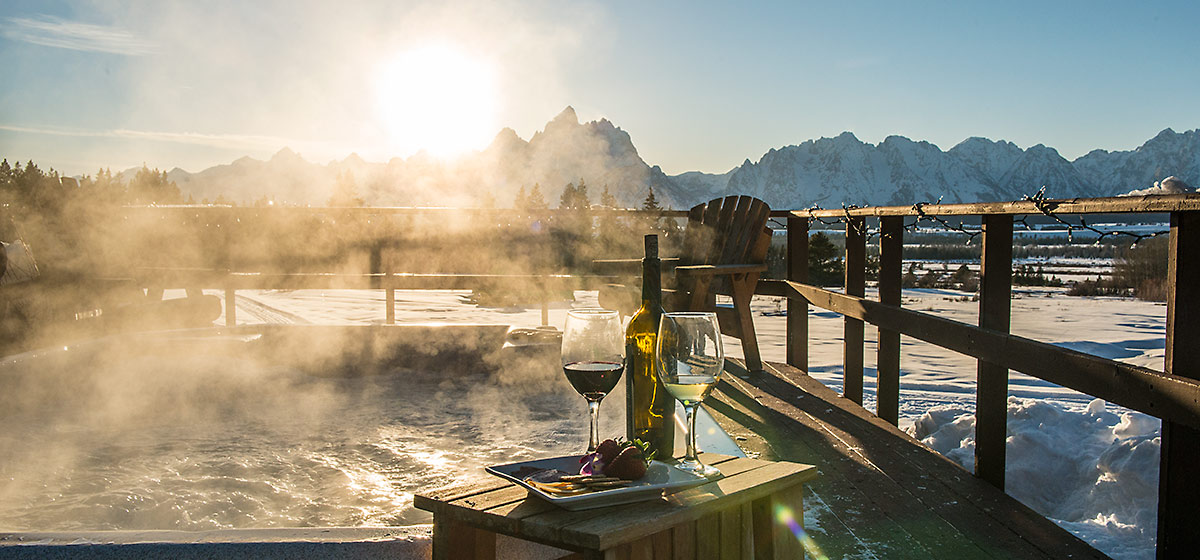 Triangle X Ranch Hot Tub