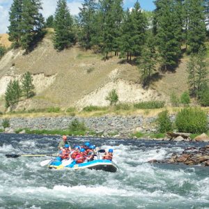 Three Bars Ranch white water rafting