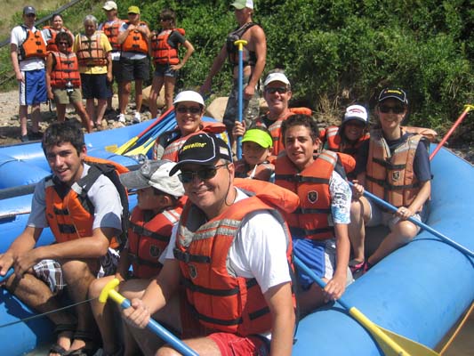 rafting