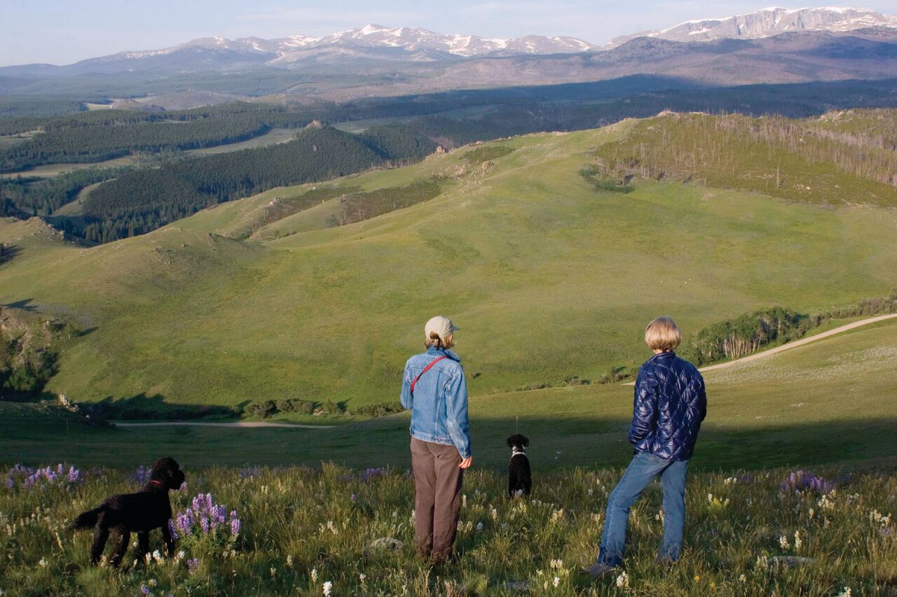 Hiking at Paradise Guest Ranch