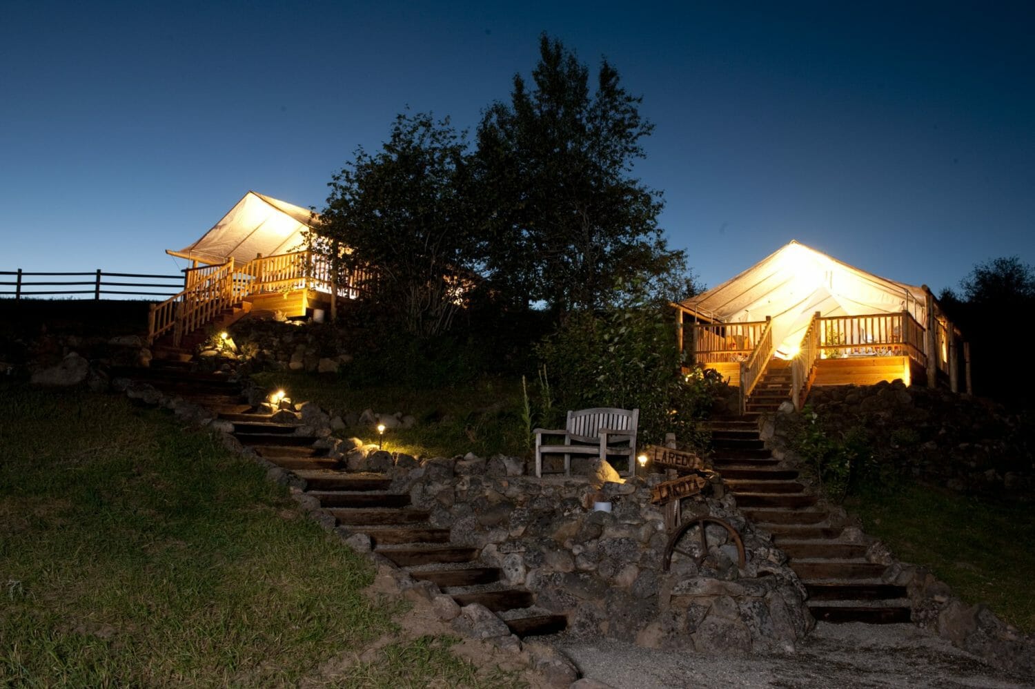 glamping tents