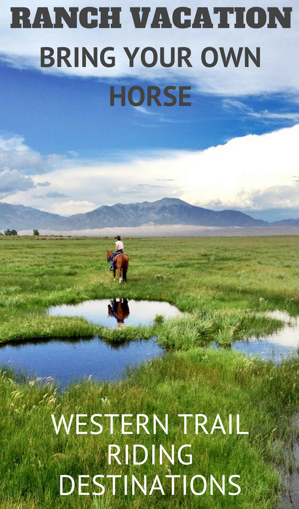 Western trail riding destinations