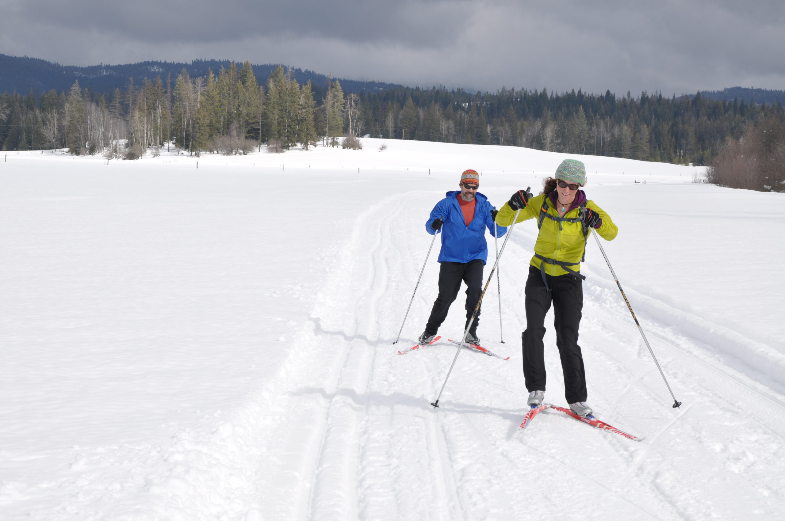 Winter Vacation cross country skiing