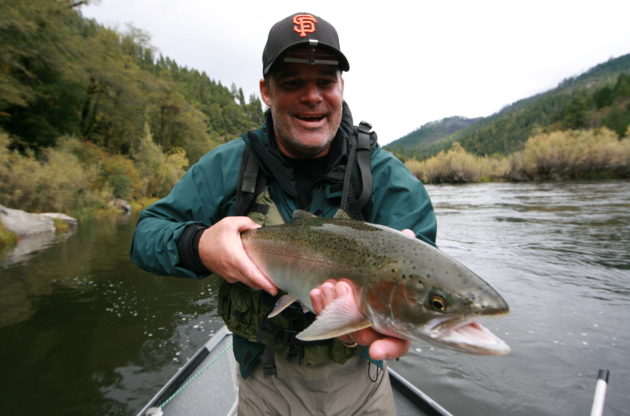 man fishing