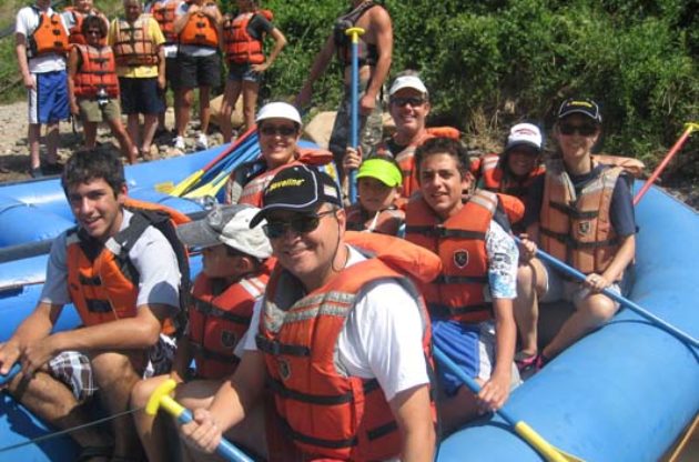 rafting at Rimrock Ranch
